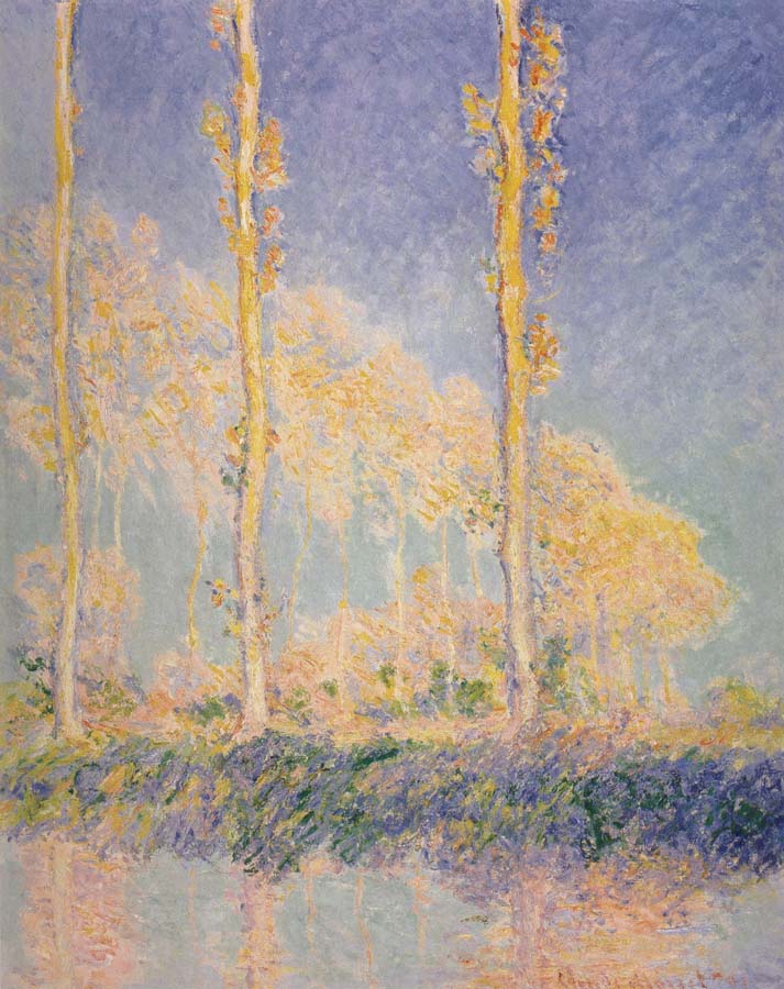 Three Poplars,Autumn Effect